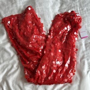 ORANGE Sequin pants !!